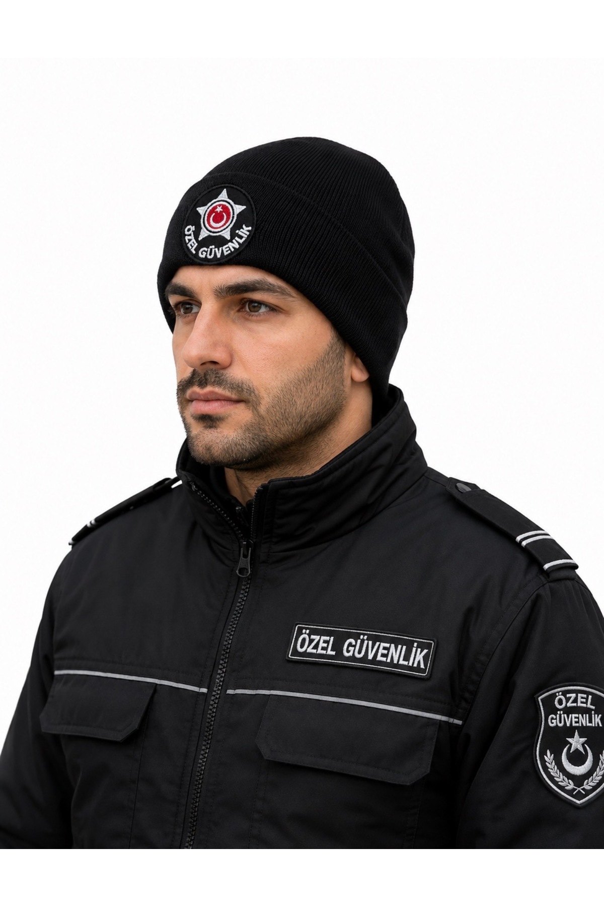 KAR-KIŞ ACCESSORIES Özel Güvenlik Beresi - Siyah görsel 2