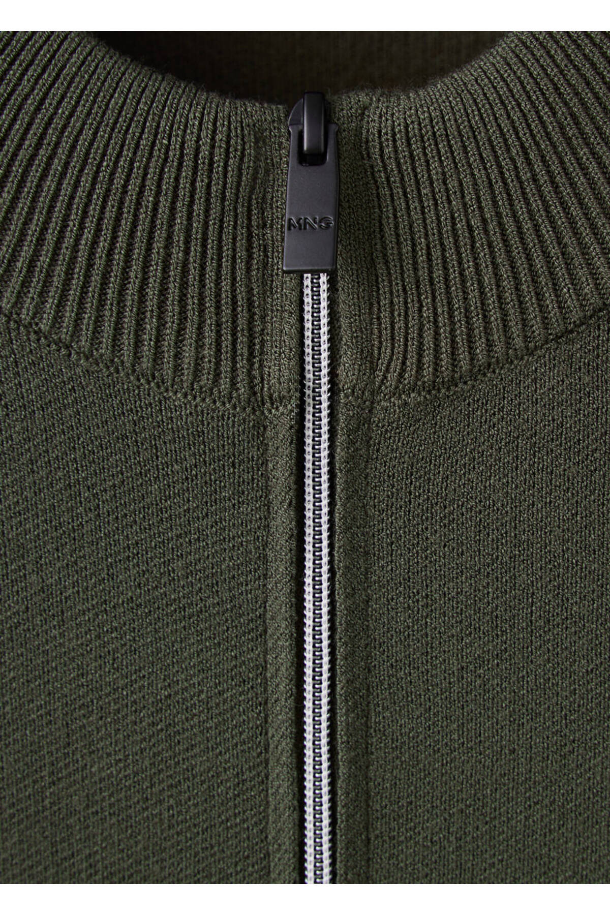 MANGO Man Comfort stretch triko hırka görsel 8
