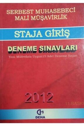 Smmm Staja Giriş 15 Deneme Sınavı 2012 Devrim Ergün 9789759252229