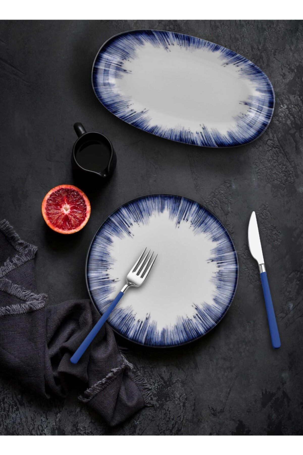 The Mia-Gisou Oval Service 15 Cm - Set of 4 3