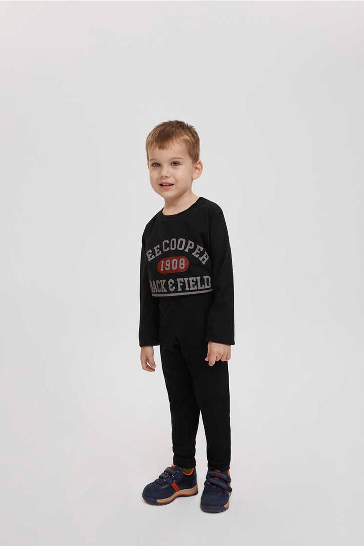 لباس ورزشی پسرانه فلین پایین مشکی 201 LCB 227001 Lee Cooper