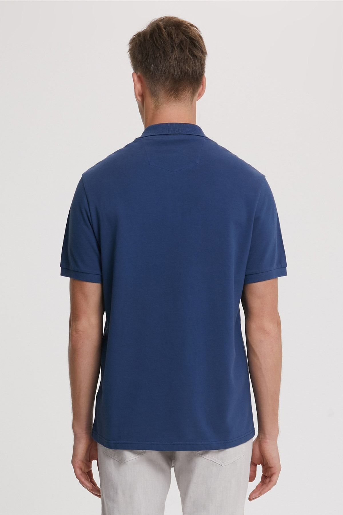 تی شرت دوقلو مردانه پیکه پولو یقه نیلی 202 LCM 242042. Lee Cooper