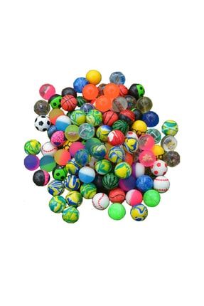 35 Adet Küçük Zıplayan Oyun Topu Pinyata Oyuncağı Karışık Desenli TYC00248136647
