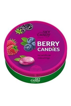 Sky Candy Berry Candies Şeker Orman Meyveli Şeker Doğal Meyve Şekerlemesi 130 Gr sccavendishskycandy