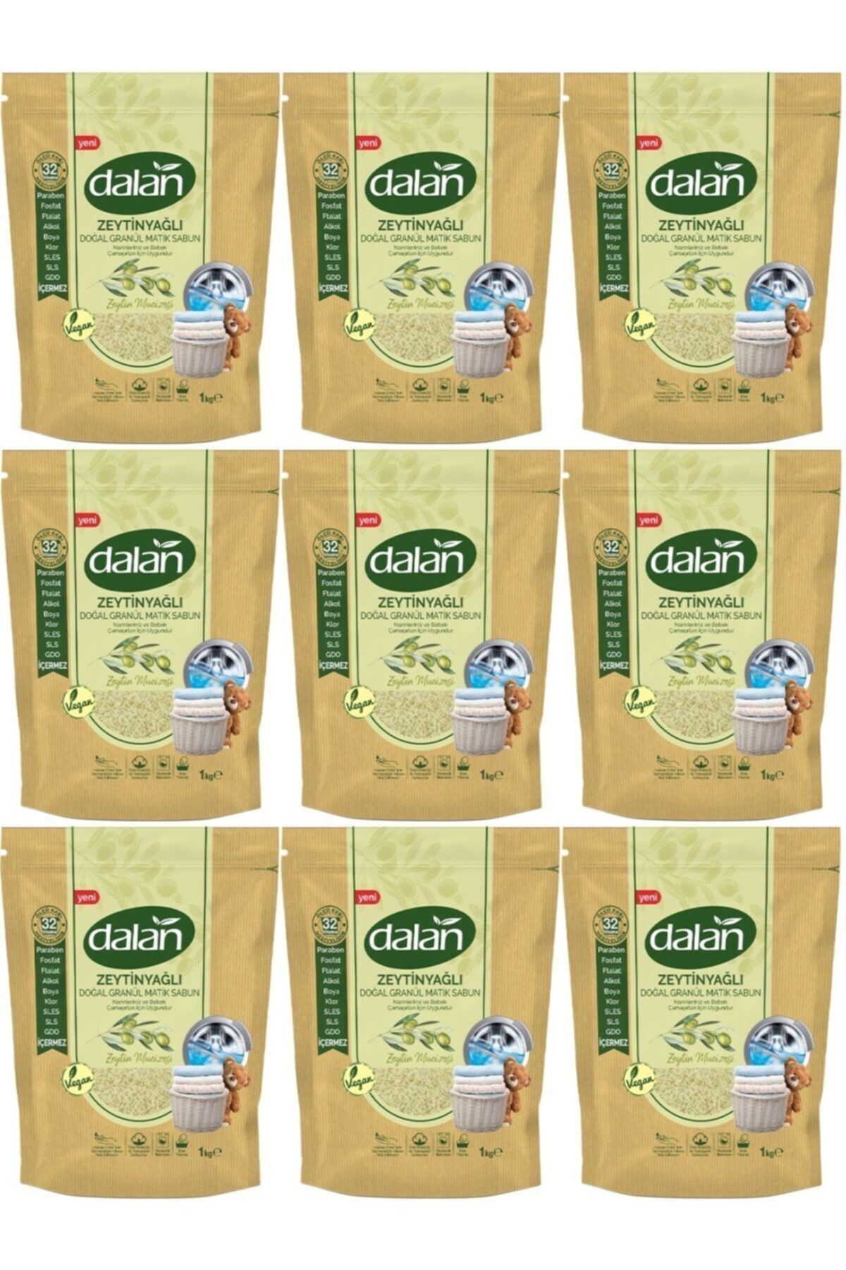 Granül Matik Doğal Zeytin Mucizesi 1 Kg 9 X 32: 288 Yıkama
