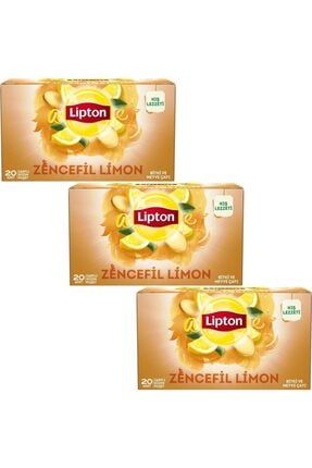 Zencefil Limon Çayı 20 Adet X 2 Gr 3 Lü Set 16992686