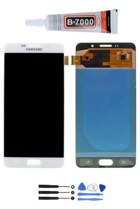 Samsung Galaxy A7 2016 Sm-a710 Lcd Ekran Dokunmatik Full Revize Orjinal Tamir Seti Hediyeli Beyaz SAMUNGEKRAN11