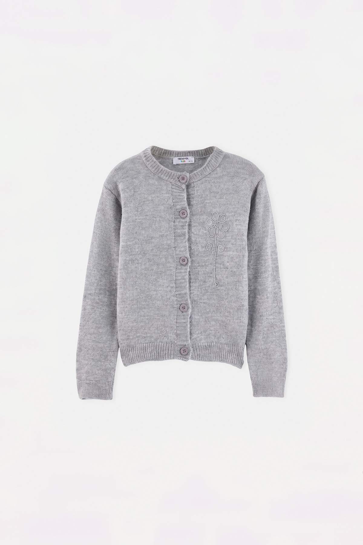 Trendyolmilla Kids Gri Kız Çocuk Hırka