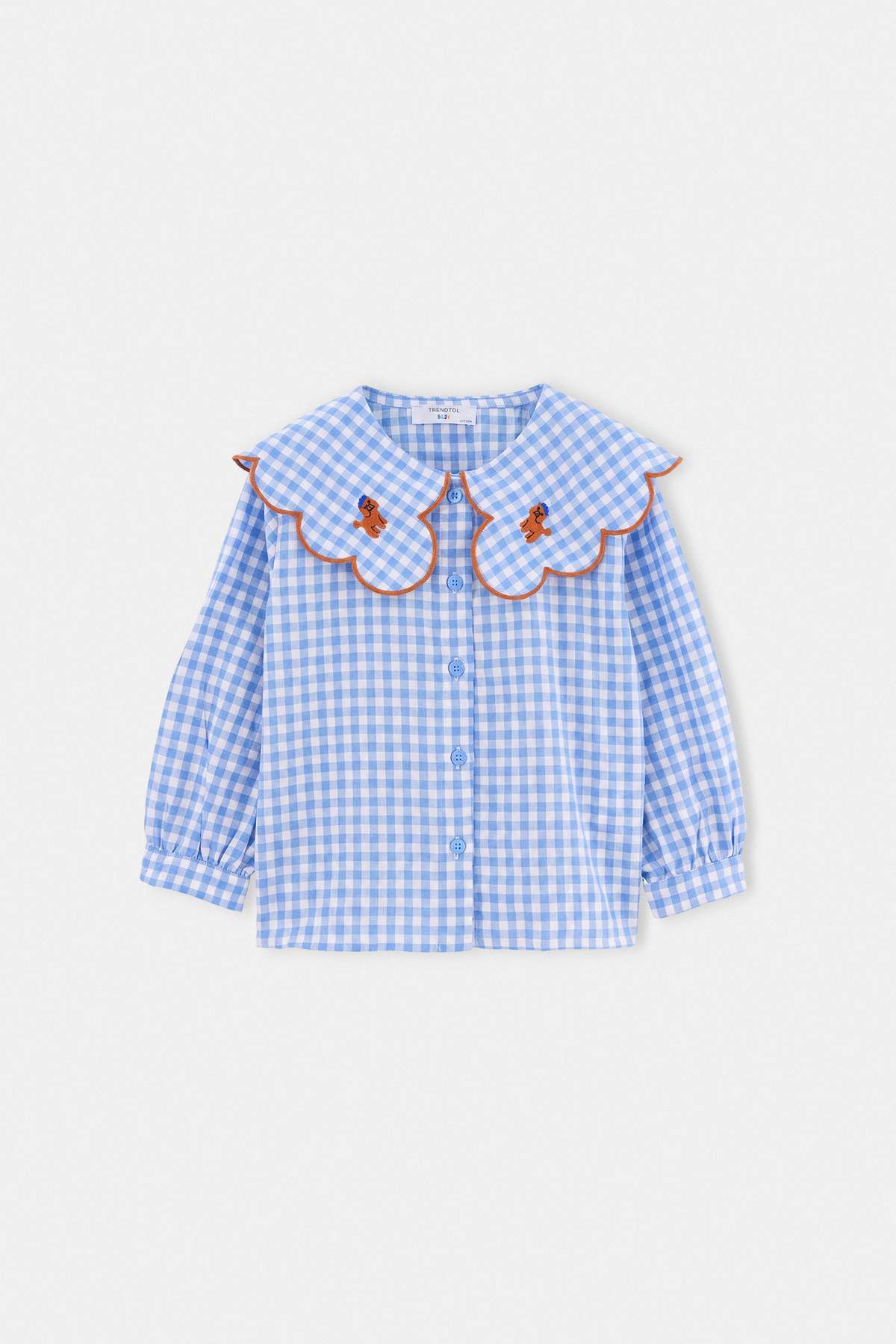 Trendyolmilla Kids Mavi Uzun Gömlek TKDAW27GO00004