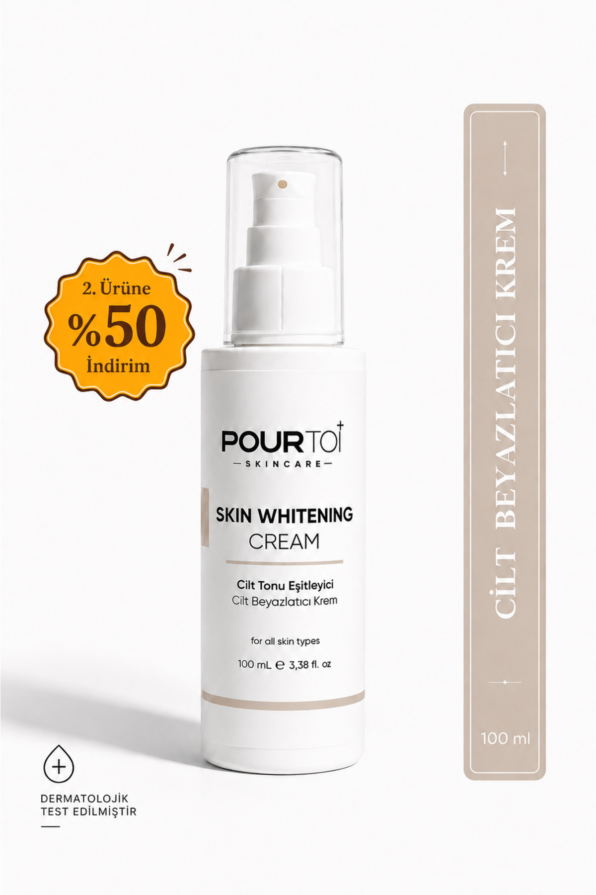 Pour Toi Cilt Beyazlatıcı Krem – Koltuk Altı ve Bikini Bölgesi Kararma Karşıtı Whitening Cream | 100 ml | — PTB001