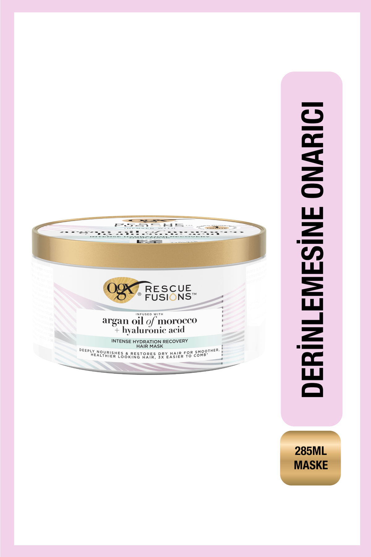 OGX Rescue Fusions Yoğun Nemlendirici Saç Maskesi — RESFUSMASKMETE
