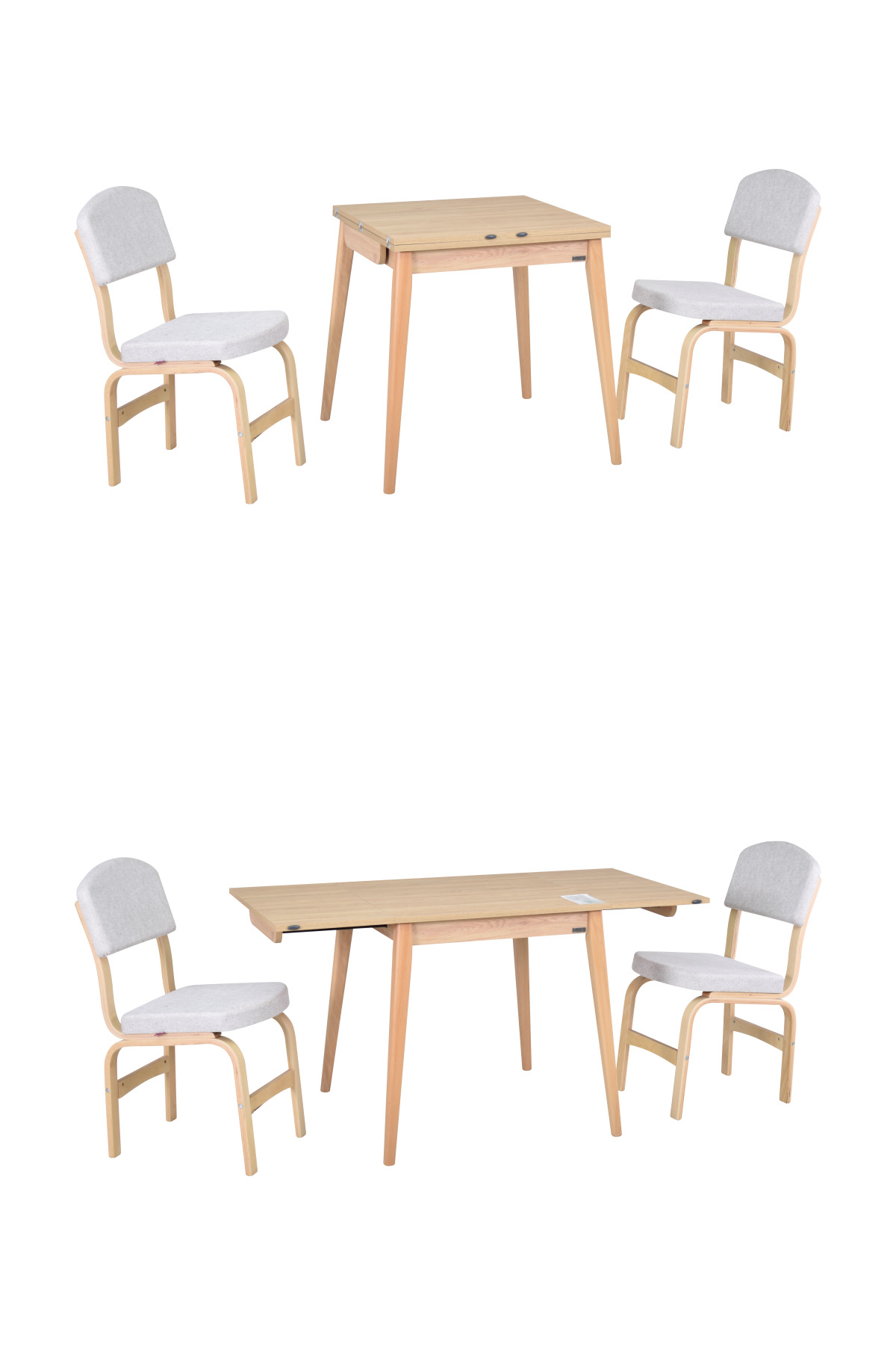 ست میز و صندلی آشپزخانه Ege مدل Avanos از چوب MDF - 70x140 سانتی‌متر