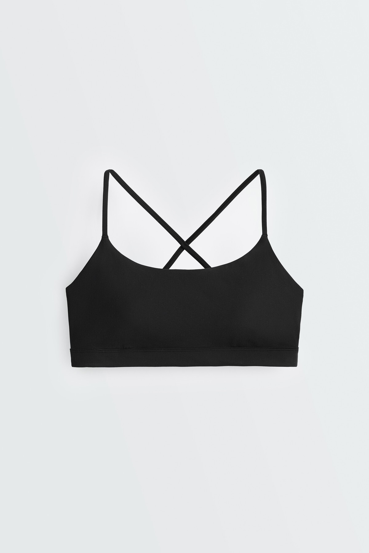 Oysho Askılı hafif destekli Comfortlux spor sütyen görsel 7