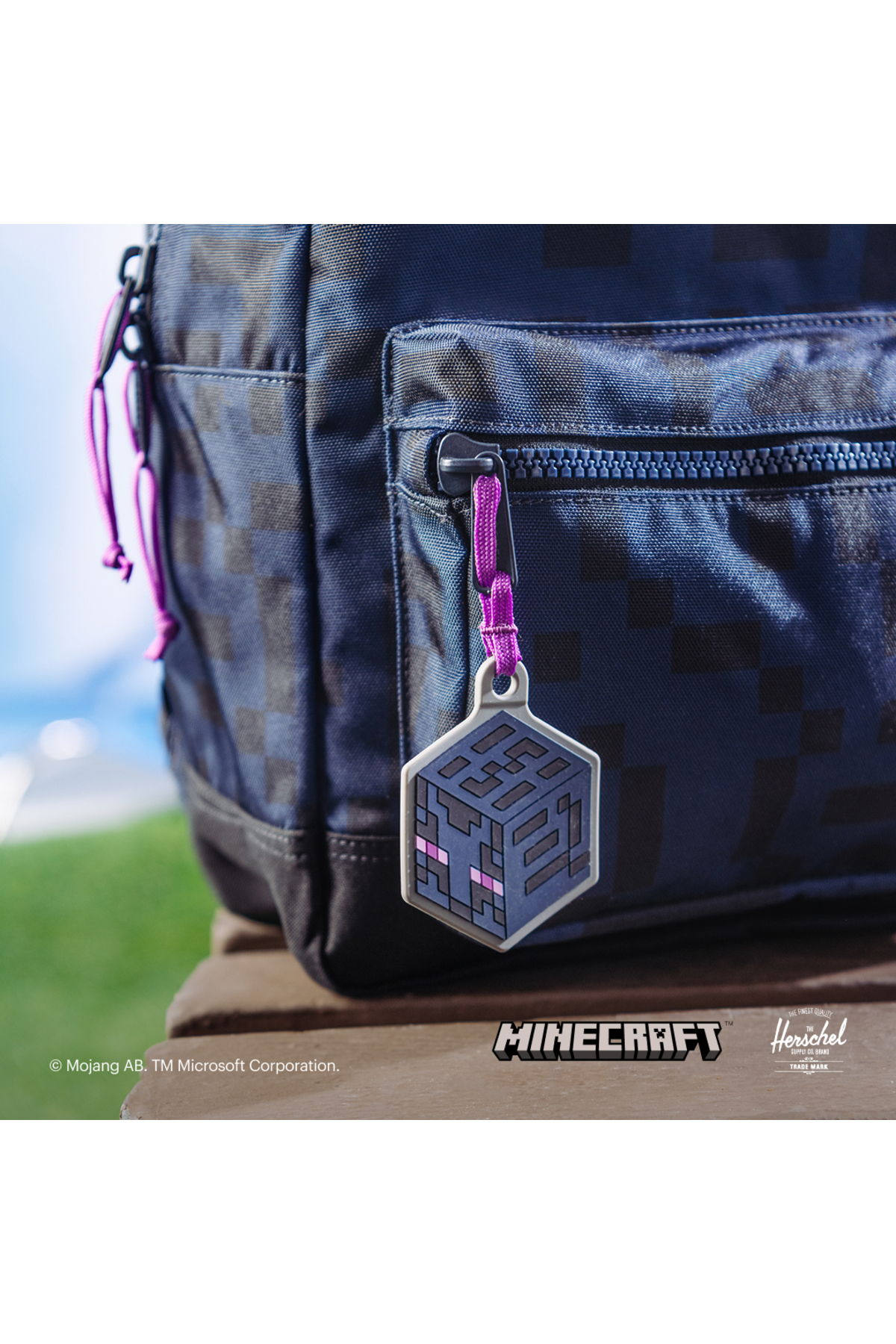Herschel Supply Co. x Minecraft Heritage™ Genç | Su İtici Kumaş Okul Sırt Çantası, 8 -12 Yaş, 26 L görsel 6