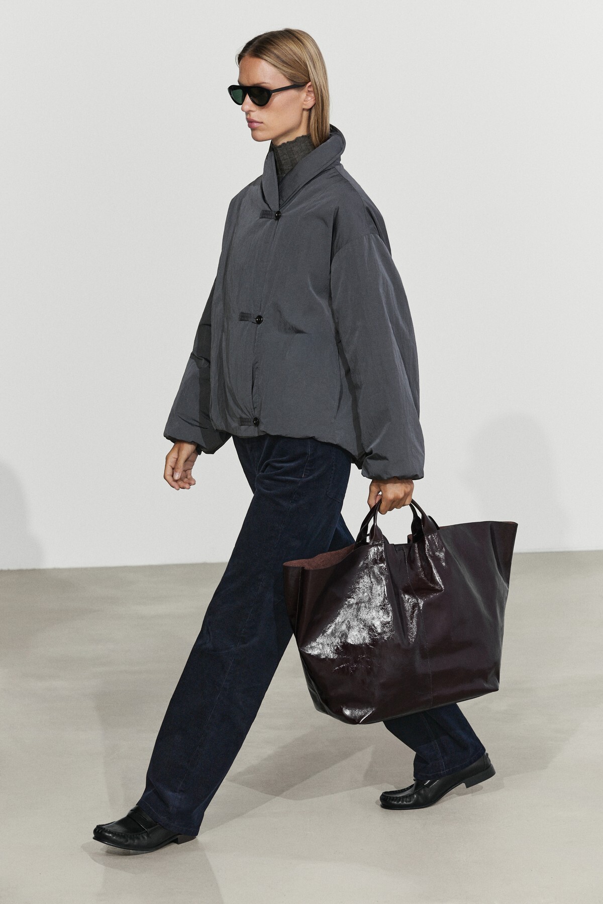 Massimo Dutti Kapitone bomber ceket görsel 2