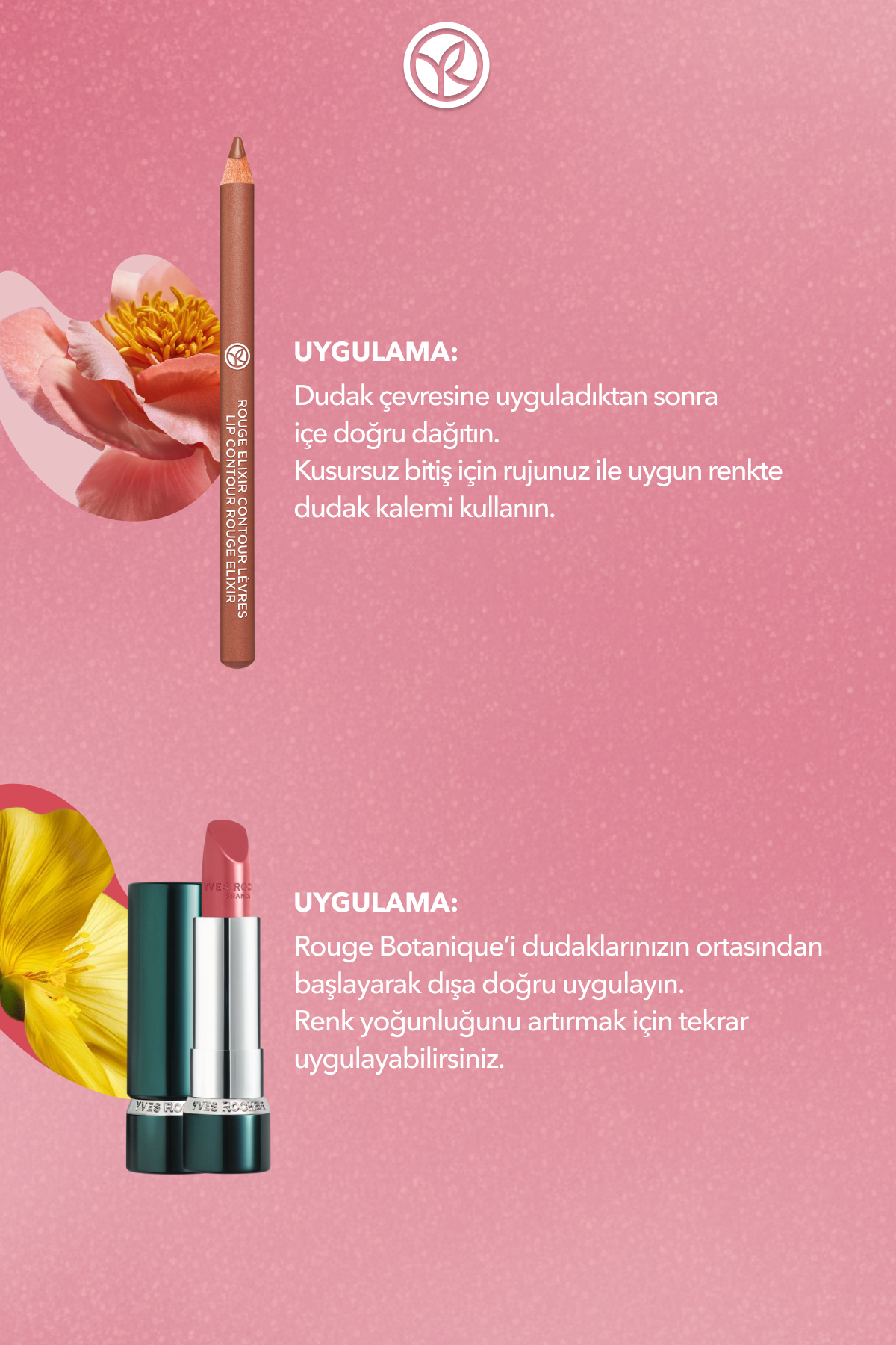 Saten Dudak Duo Makyaj Seti-Dudak Kalemi -Pembe & Saten Ruj- Nude Gül Kurusu — 9999295 — تصویر 3 از 3