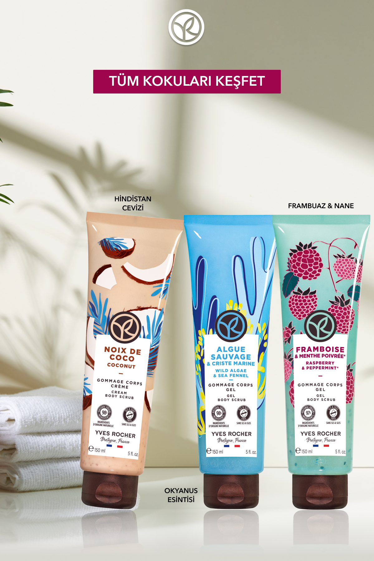 Jel Dokulu Vücut Peelingi-Arındırıcı&Yumuşatıcı Enerjik Frambuaz Nane -SLS,SLES İçermez,Vegan-150ml — 70415 — تصویر 7 از 8