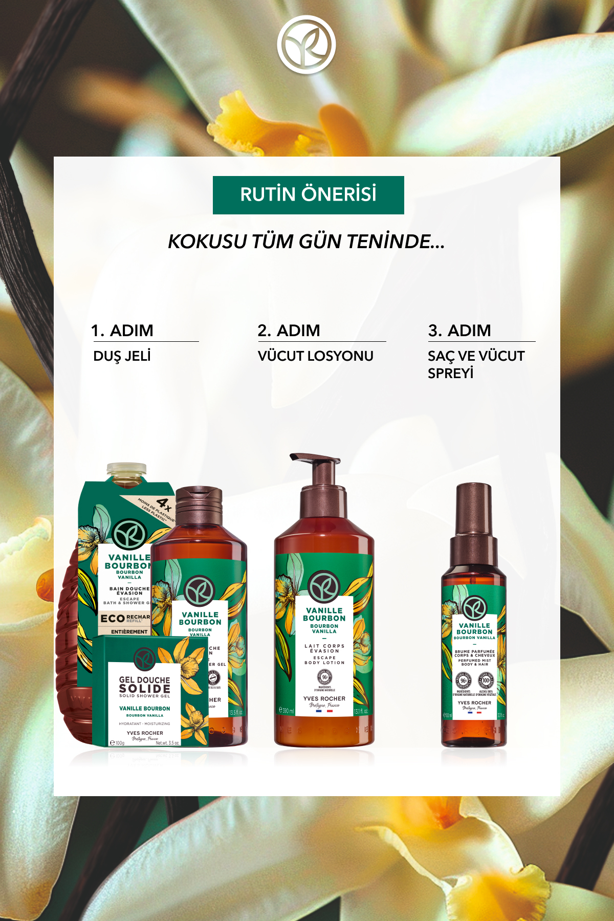 Saç ve Vücut Spreyi- Egzotik Vanilya- Vegan-100ml — 59185 — تصویر 5 از 8