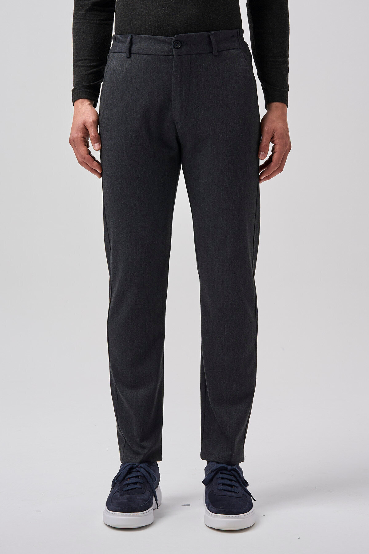 Bisse Studio Erkek Jogger Spor Pantolon Koyu Lacivert — رنگارنگ BSPNS25K25504_D39