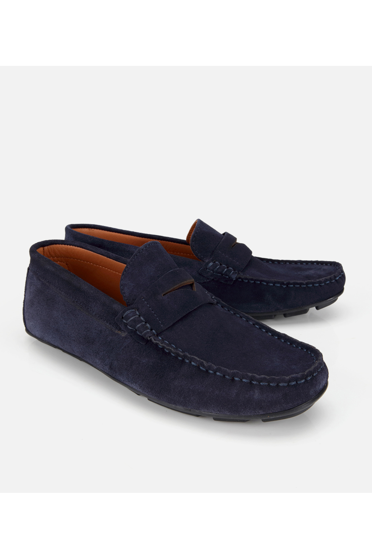 Hotiç Erkek Süet Deri Lacivert Comfort Günlük Loafer görsel 2