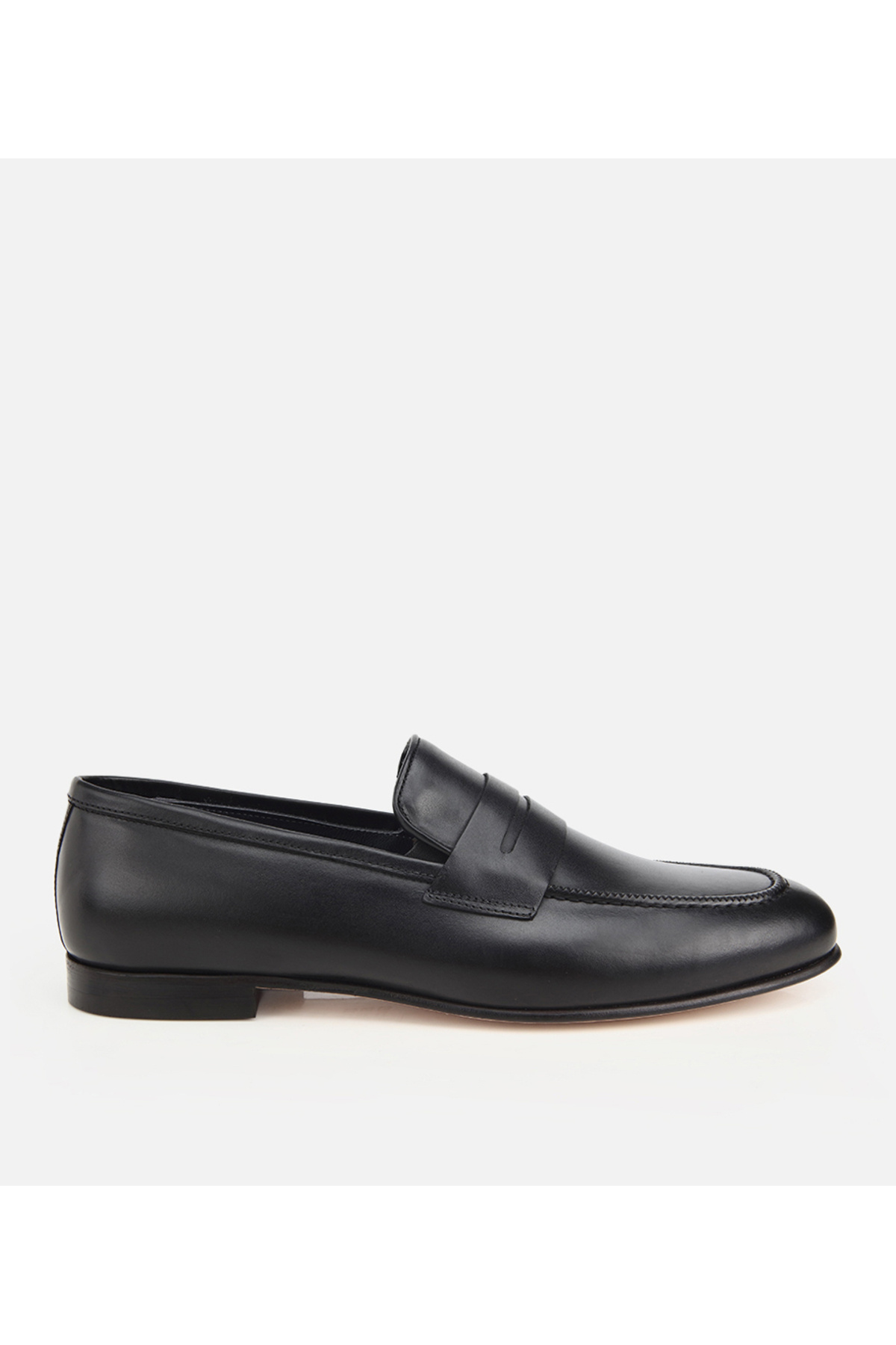 Hotiç Erkek Deri Siyah Klasik Loafer