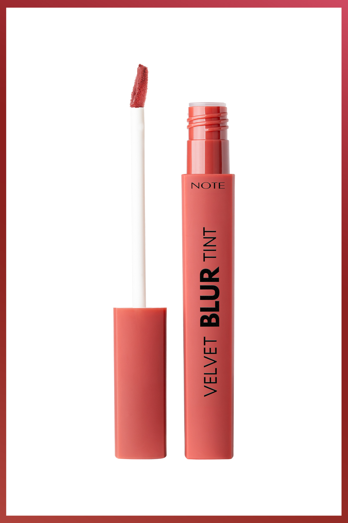 Velvet Blur Tint Kadife Bitişli Nemlendirici Mat Ruj - 04 Rust Red - Pembe — صورتی LST LIP BLUR TINT — تصویر 7 از 9