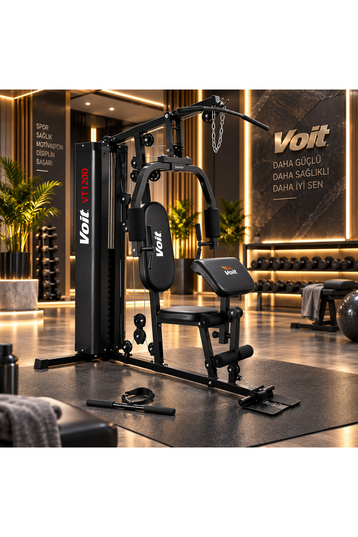 Voit Vt1200 Ağırlık Istasyonu Homegym (Daire Kapısı Teslim - Ücretsiz Montaj)