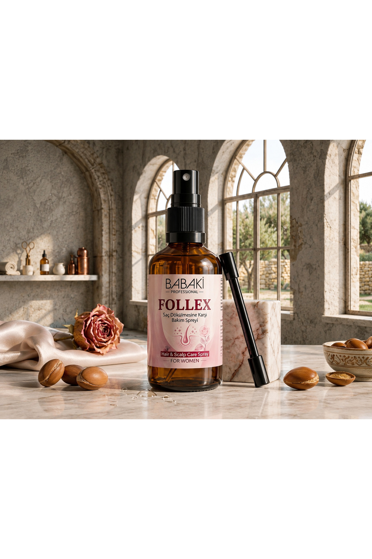 Professional Follex Kadınlara Özel Saç Dökülmesine Karşı Bakım Spreyi 60 ml — bayan follex — تصویر 4 از 7
