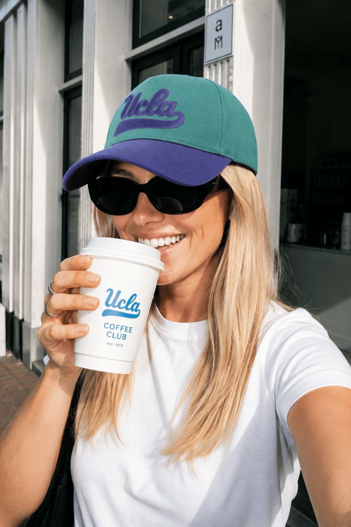 UCLA MAYER Yeşil Baseball Cap Nakışlı - Unisex Şapka