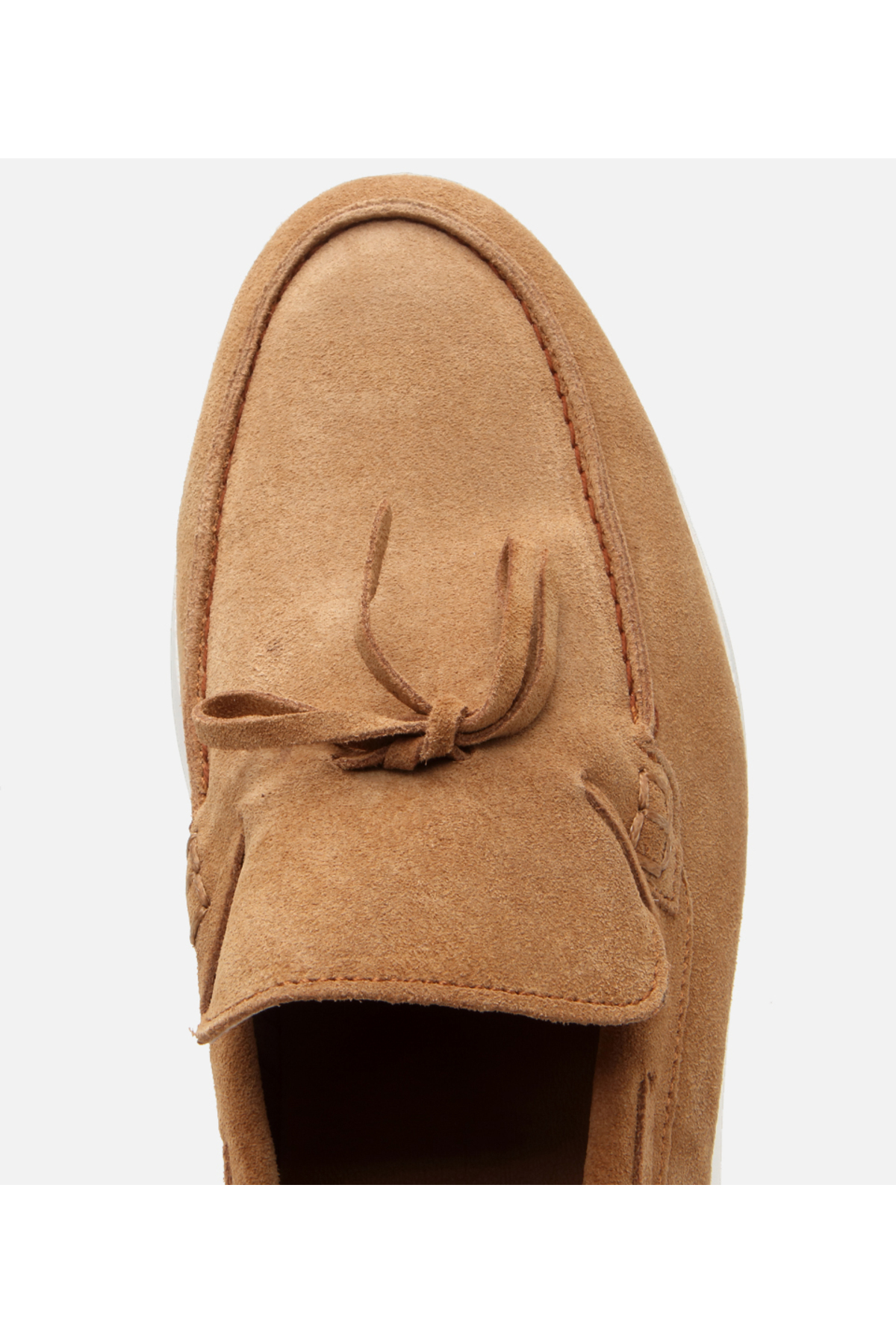 Hotiç Erkek Süet Deri Taba Bağcıklı Loafer görsel 4