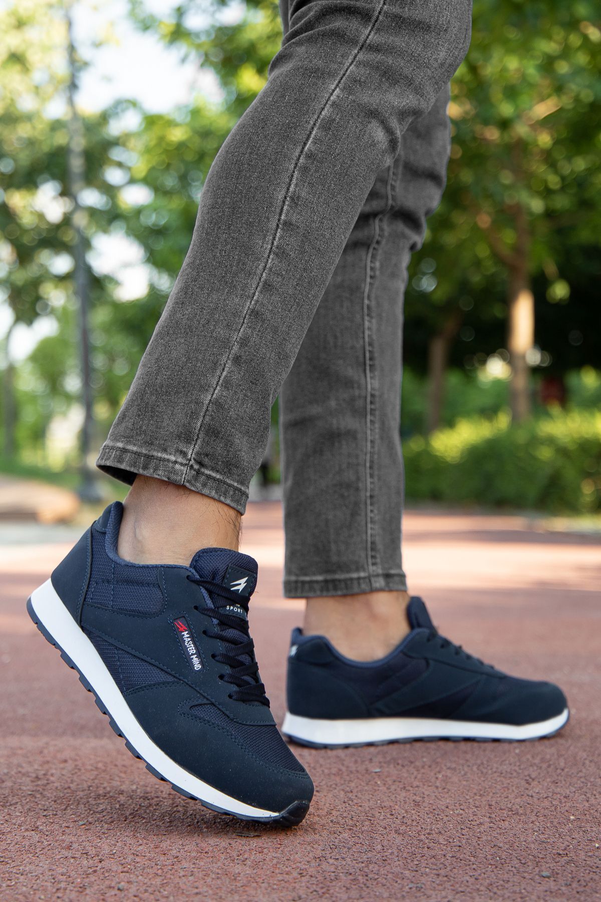 BOUIS Erkek Lacivert Günlük Konforlu Dayanıklı Rahat Hafif Yumuşak Taban Sneaker Spor Ayakkabı görsel 6