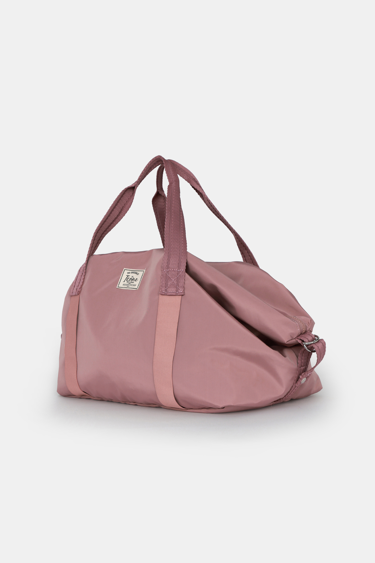 ICONE BAG Icone Mat için Fermuar Kapamalı Yoga, Pilates, Fitness ,Gym Spor Çantası Pudra görsel 2