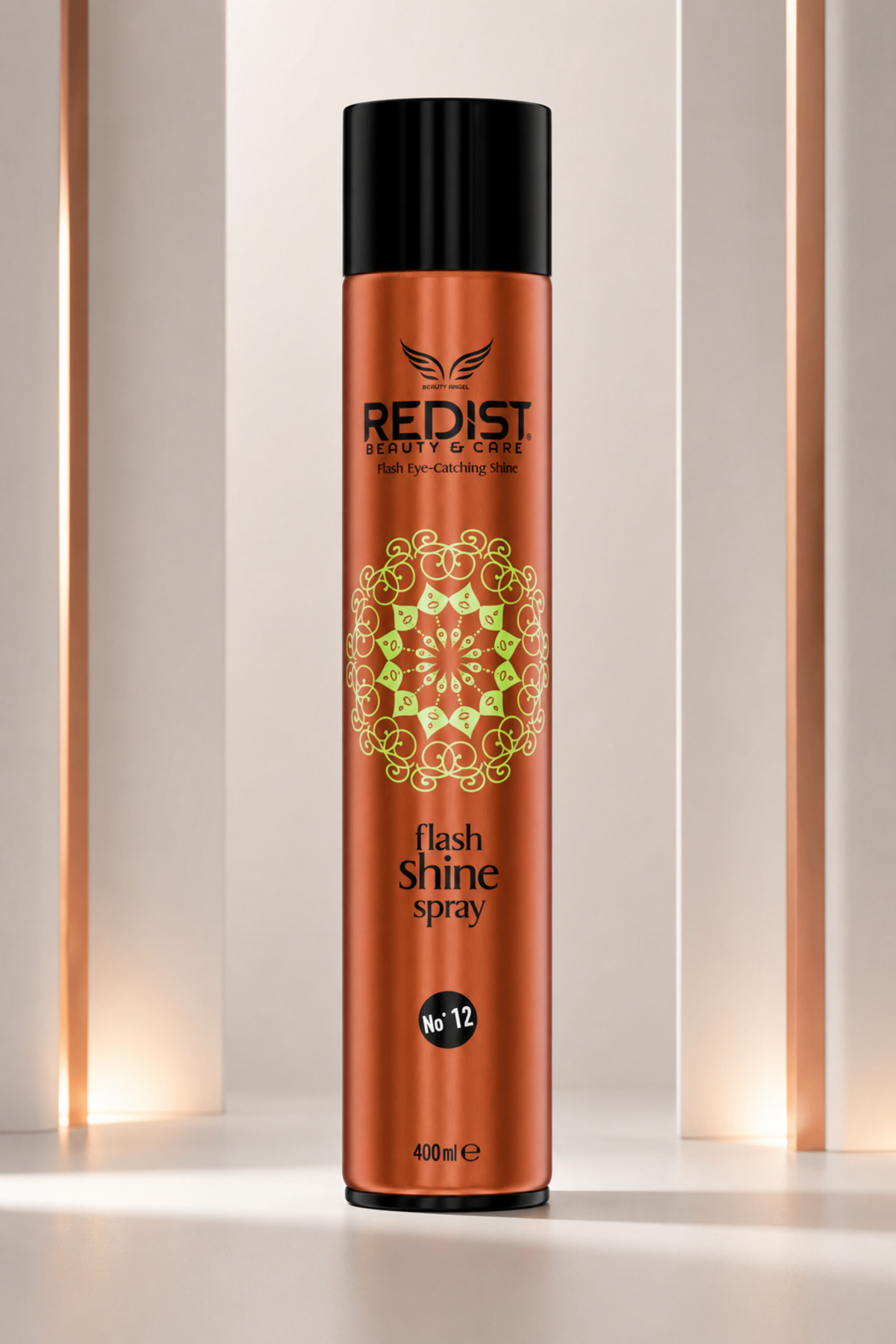 Parlatıcı Sprey Flash Shine 400 ml Parlak Görünüm Saçlar - Vegan — 70080 — تصویر 4 از 9