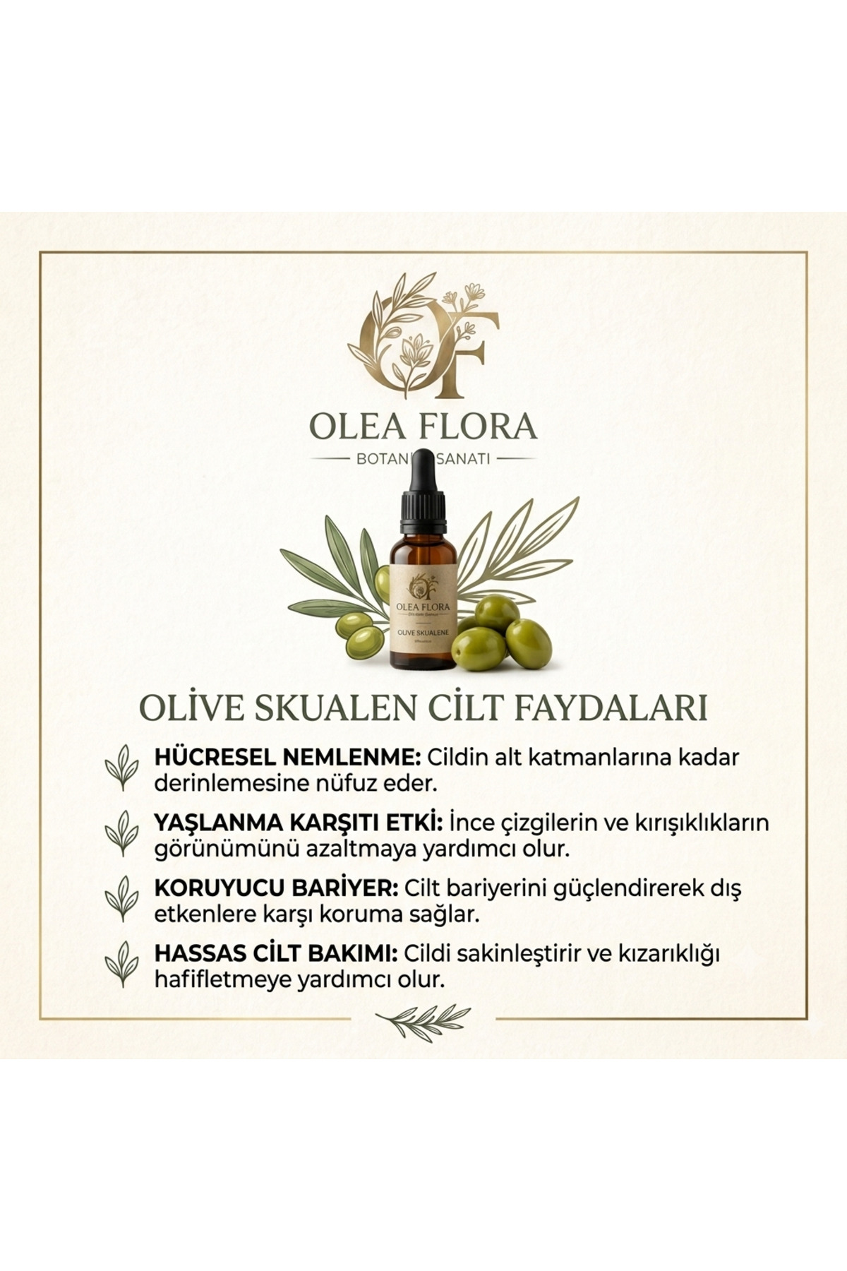 Olive Squalane Yağı %100 Saf Zeytin Skualen Yağı 30ml — OFF729WW88 — تصویر 2 از 5