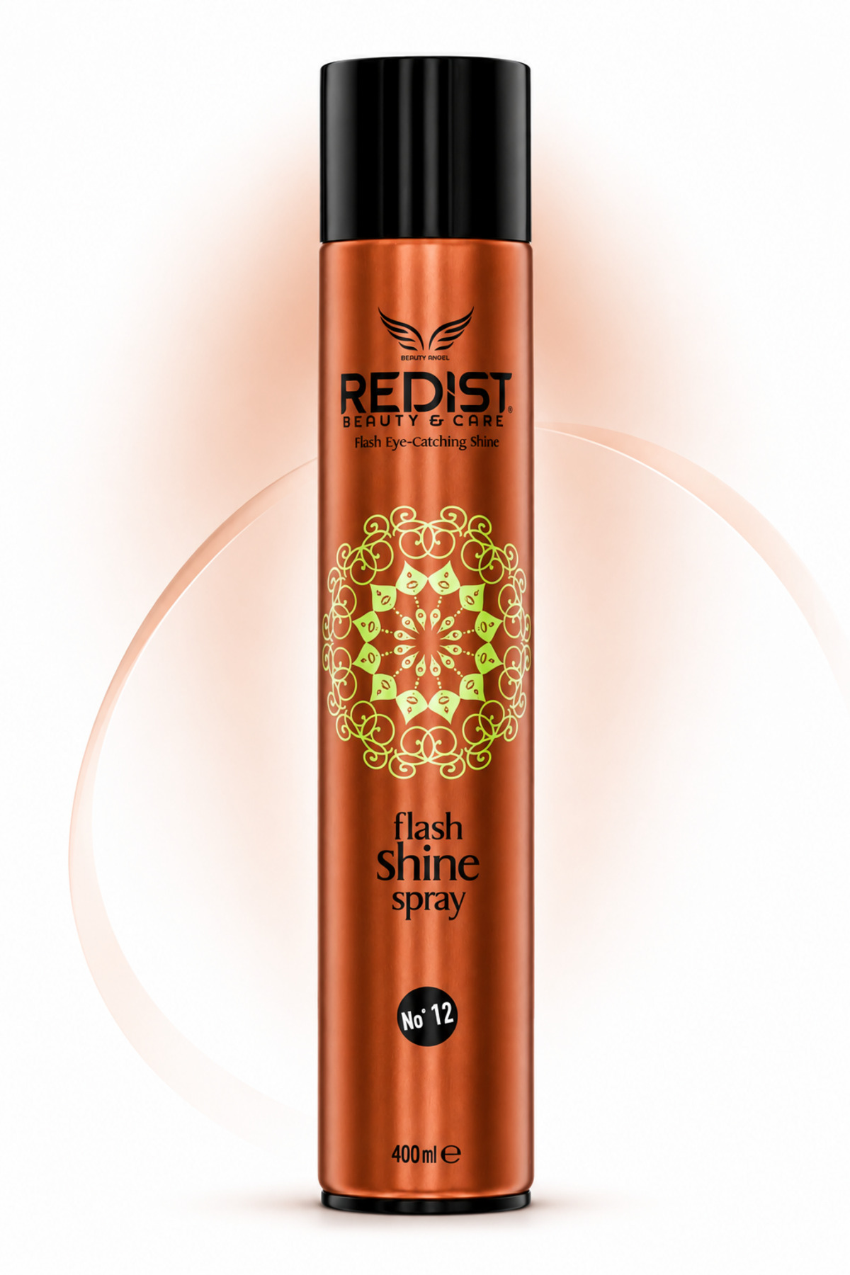 Redist Parlatıcı Sprey Flash Shine 400 ml Parlak Görünüm Saçlar - Vegan — 70080