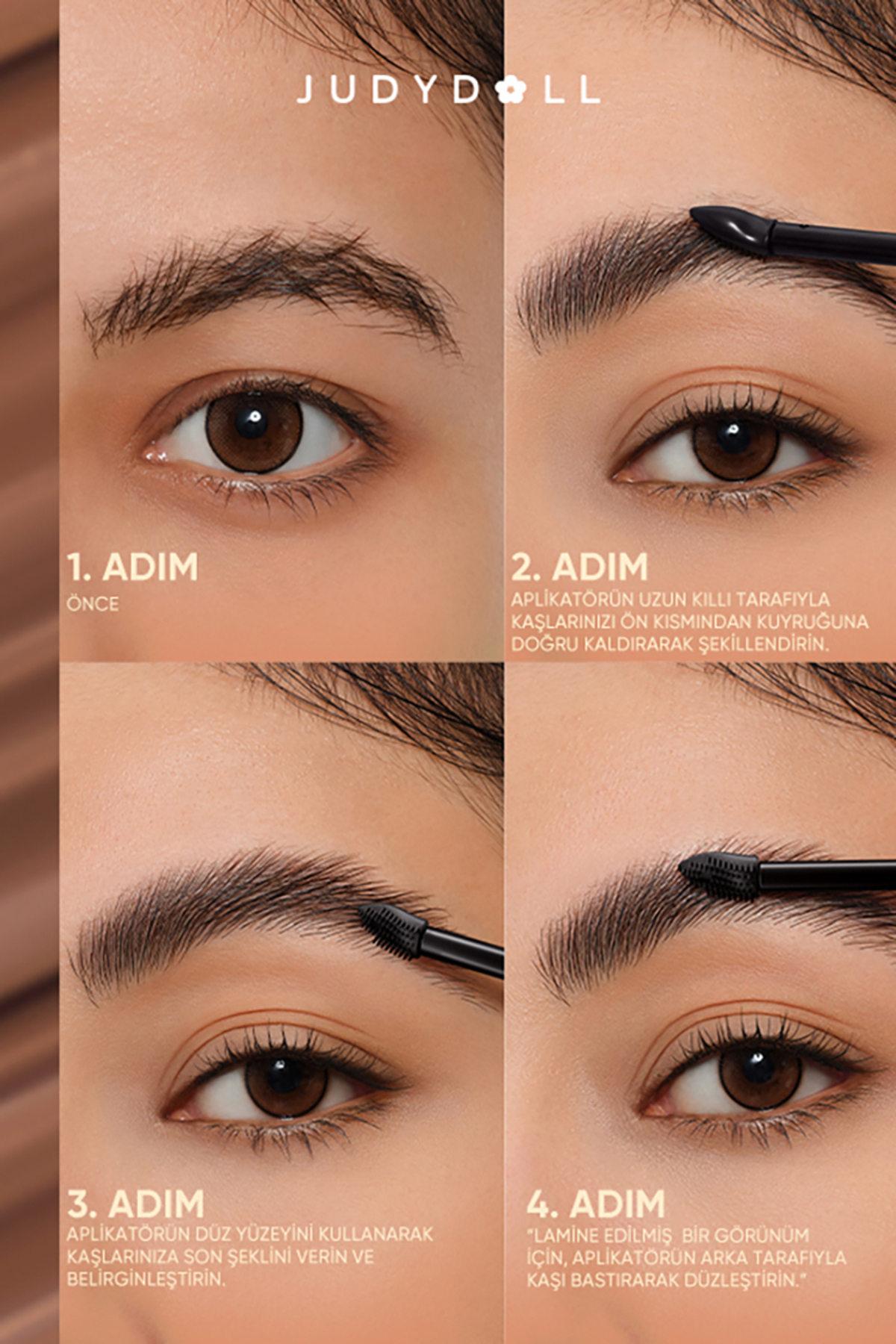Lock & Lift Tinted Brow Gel 02 Blonde | Brow Fixer & Brow Gel — قهوه‌ای 6978647802216 — تصویر 7 از 8