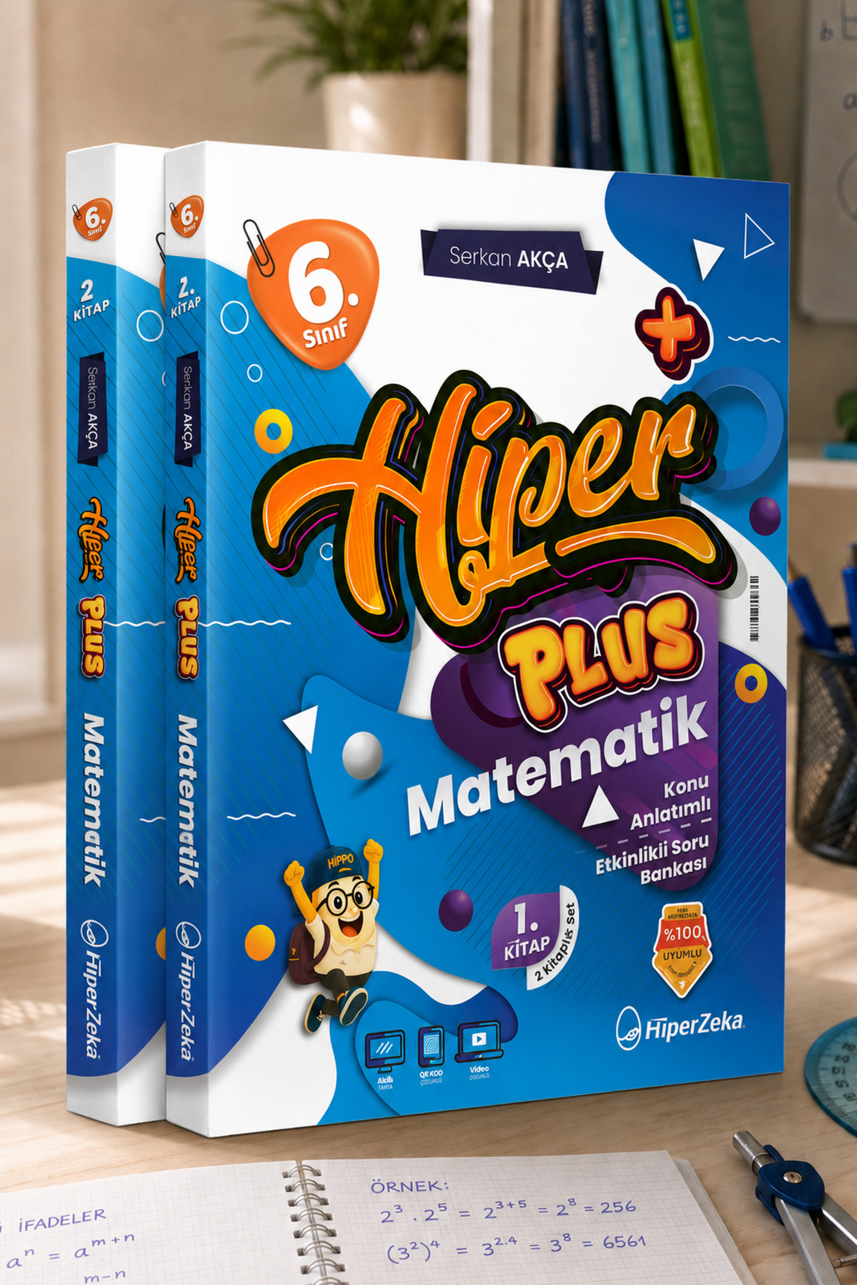 HiperZeka 2027 6. Sınıf Hiper Plus Matematik Konu Anlatımlı & Etkinlikli Soru Bankası | Serkan AKÇA