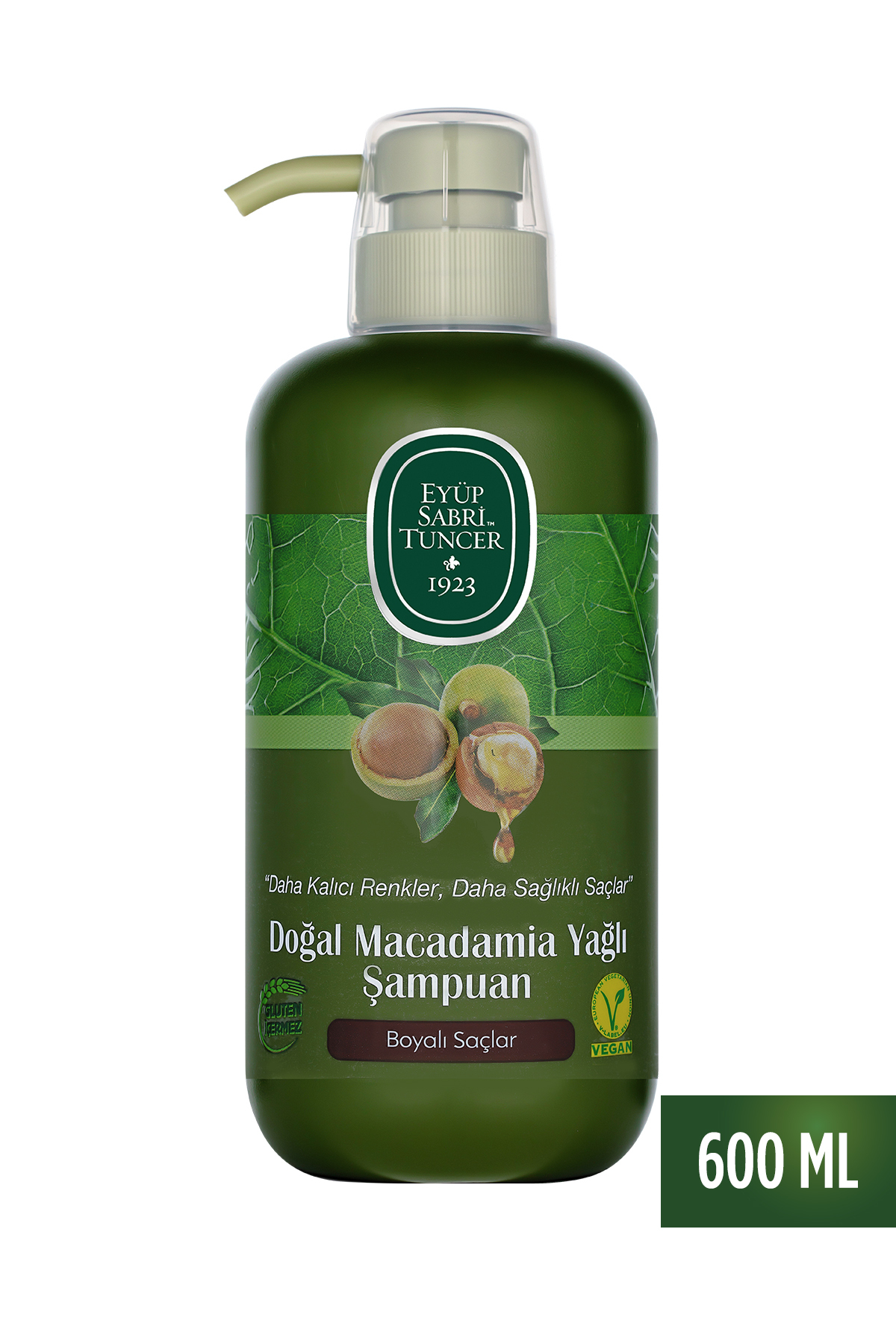 Eyüp Sabri Tuncer Doğal Macadamia Yağlı Şampuan 600 ml — HBV000008SIRD