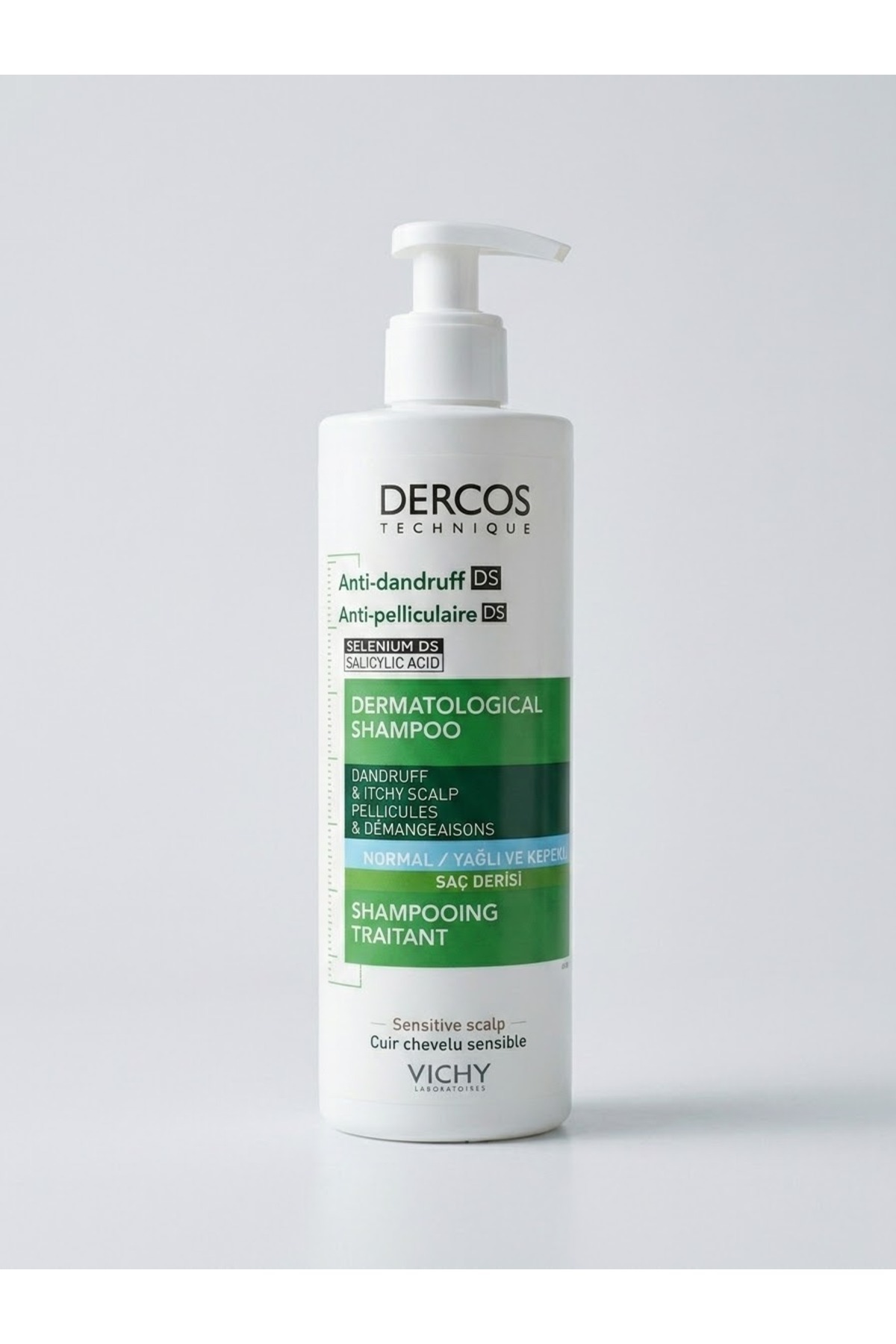 DERCOS Anti dandruff Kepek Karşıtı Şampuan 390 ml — Tgffyetuıop123