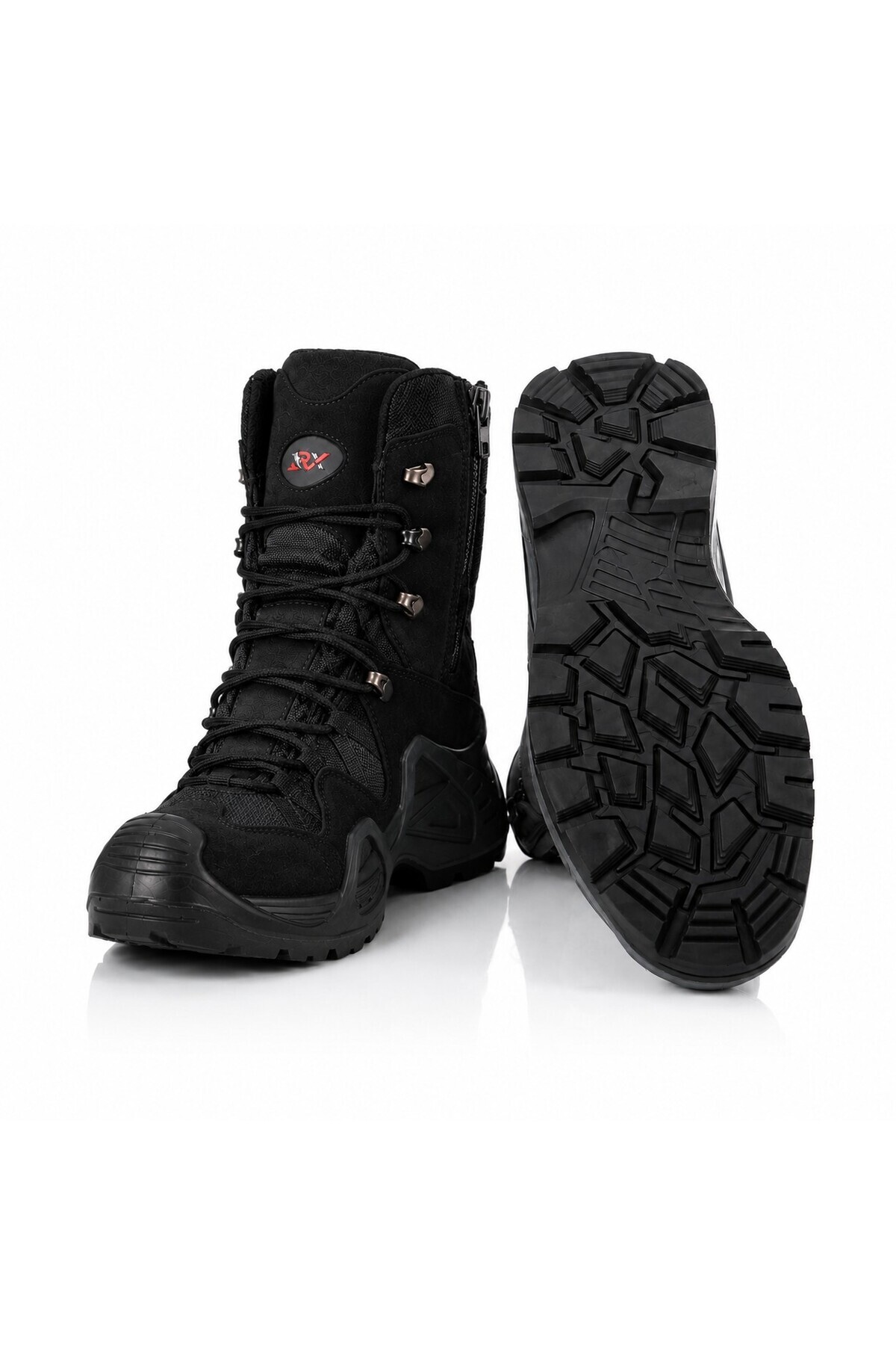 rimex sport wear Su Geçirmez Askeri Bot, Waterproof Fermuarlı ve Bağcıklı Outdoor Bot görsel 2