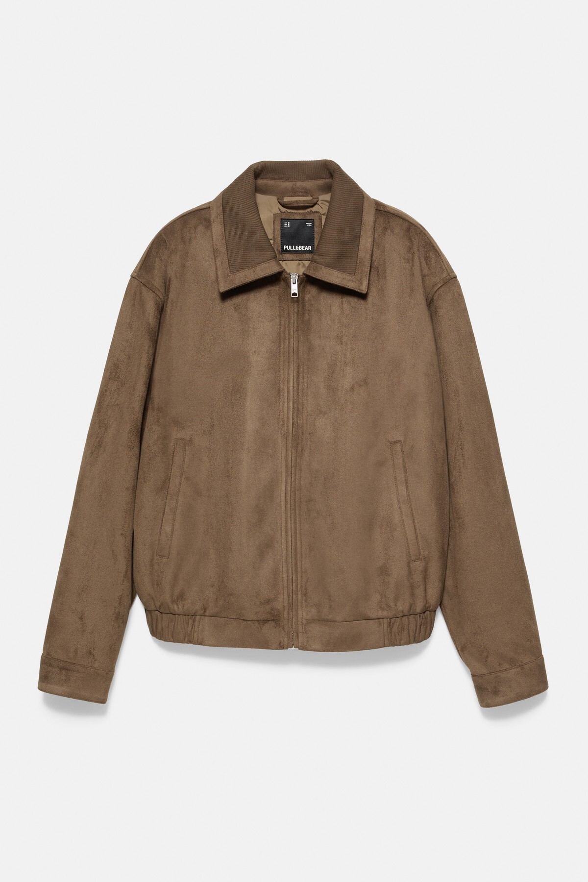 Pull & Bear Suni süet ceket görsel 7