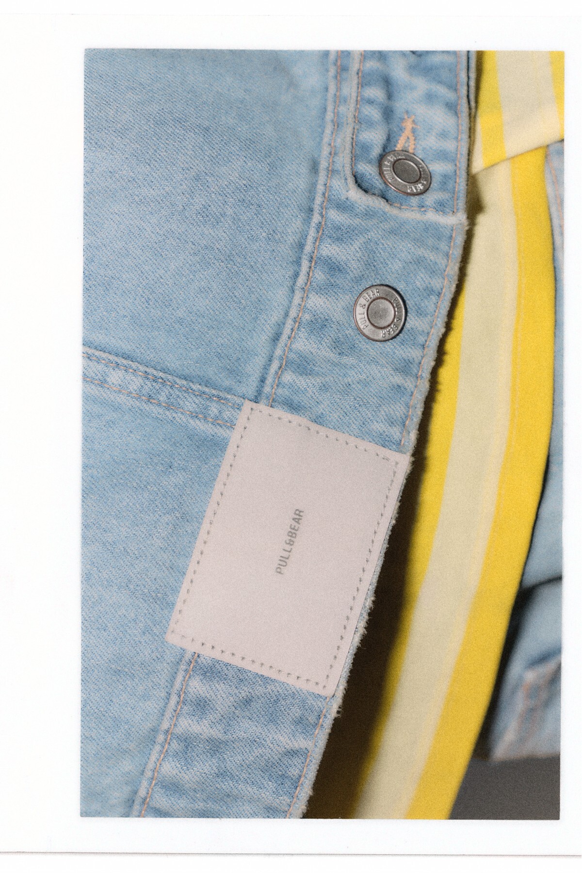 Pull & Bear Trucker denim ceket görsel 7