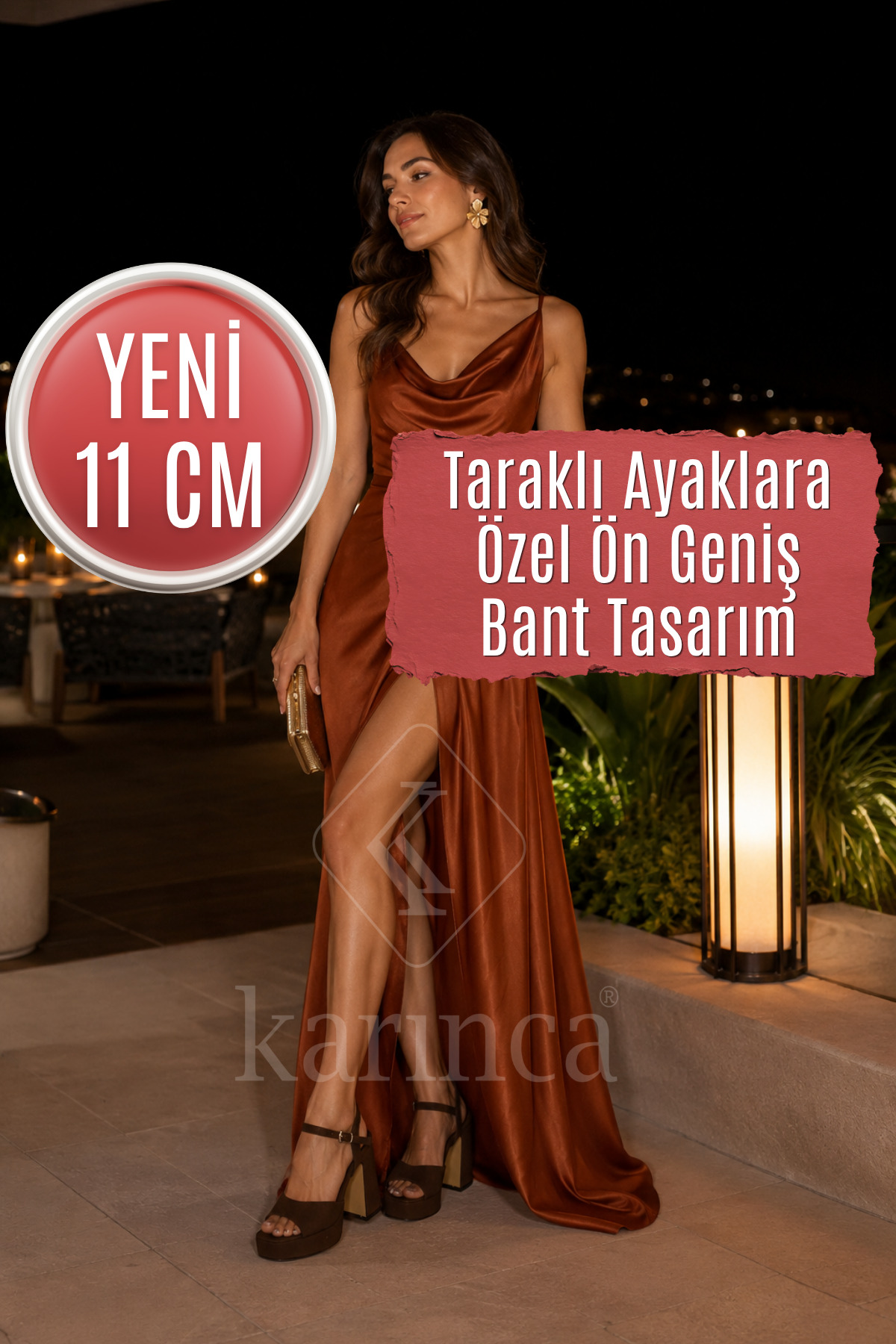 Taraklı Ayaklar İçin Topuklu Ayakkabı