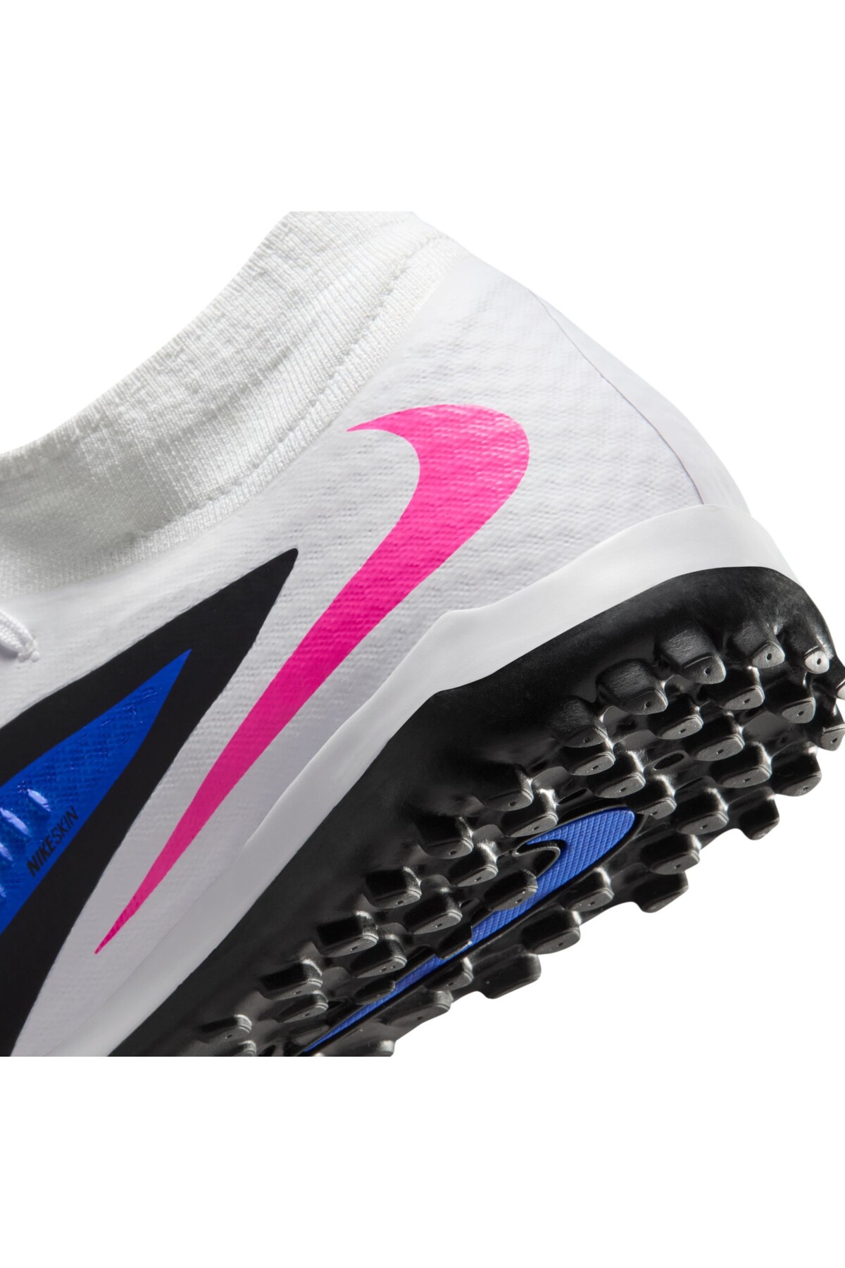 Nike Phantom 6 High Academy Tf Erkek Mavi Halı Saha Ayakkabısı HQ2277-446 görsel 2