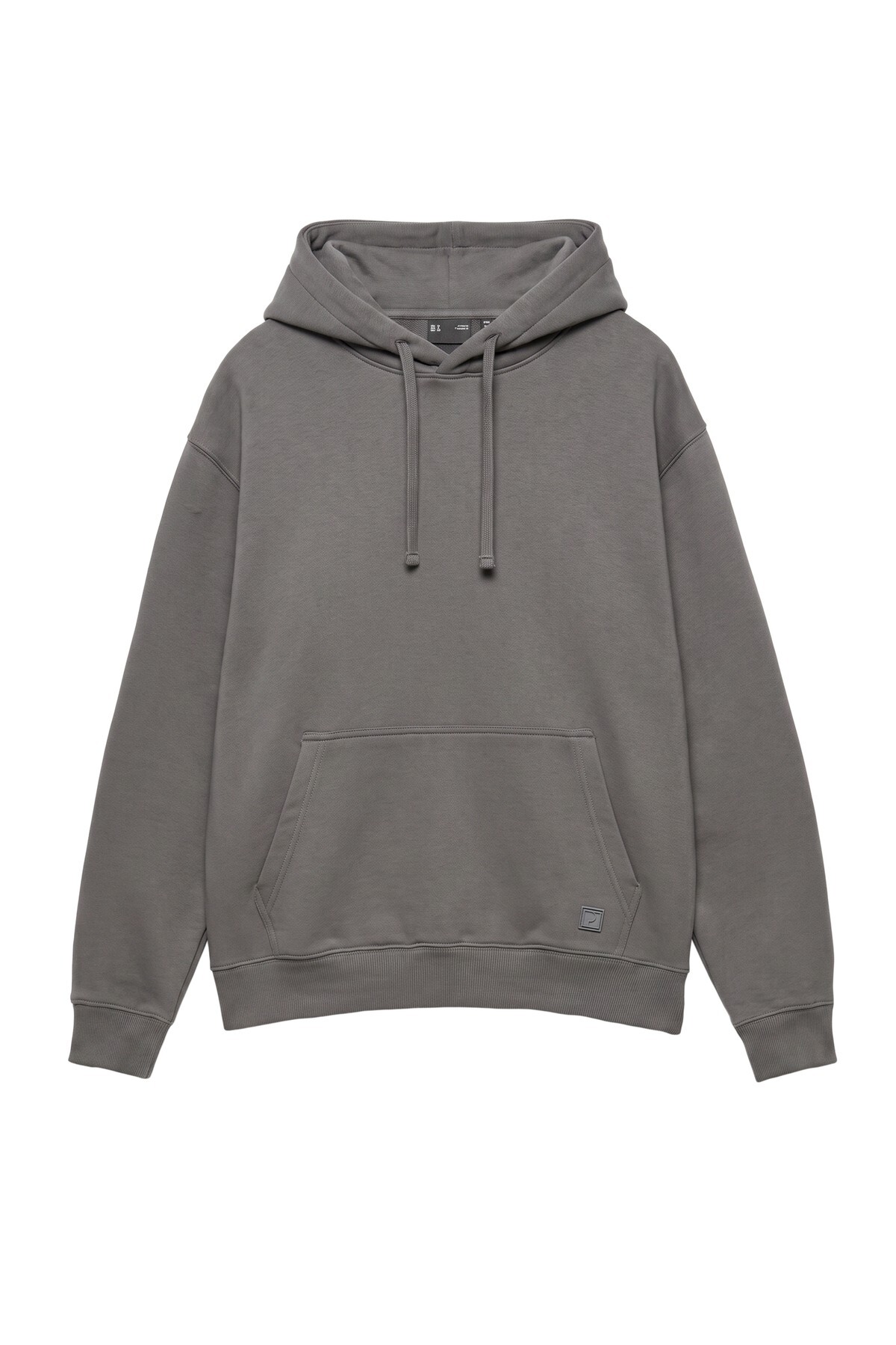 Pull & Bear Basic kapüşonlu sweatshirt görsel 2