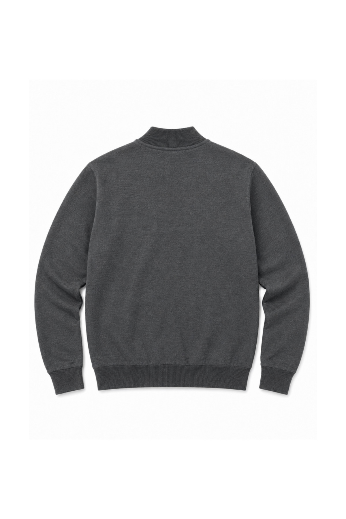 BattalModa Erkek Büyük Beden Füme Pixel Cepli Triko Hırka 5XL-6XL-7XL-8XL görsel 5