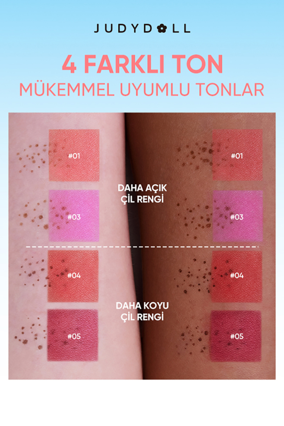 Freckle & Blush Duo 01 Siesta | رژگونه مایع و مداد کک و مک — تصویری AU26000291 — تصویر 8 از 9