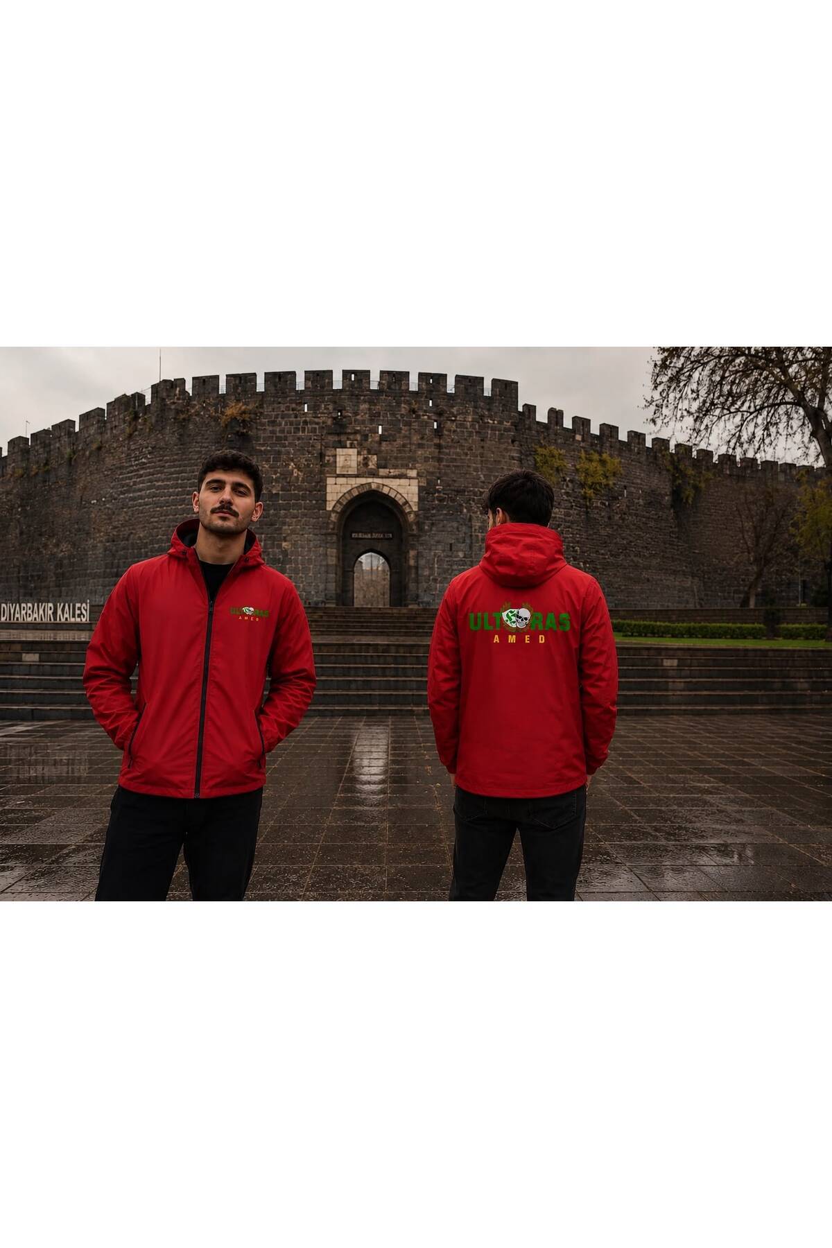 ULTRAS AMED YAĞMURLUK — قرمز SDSD54211