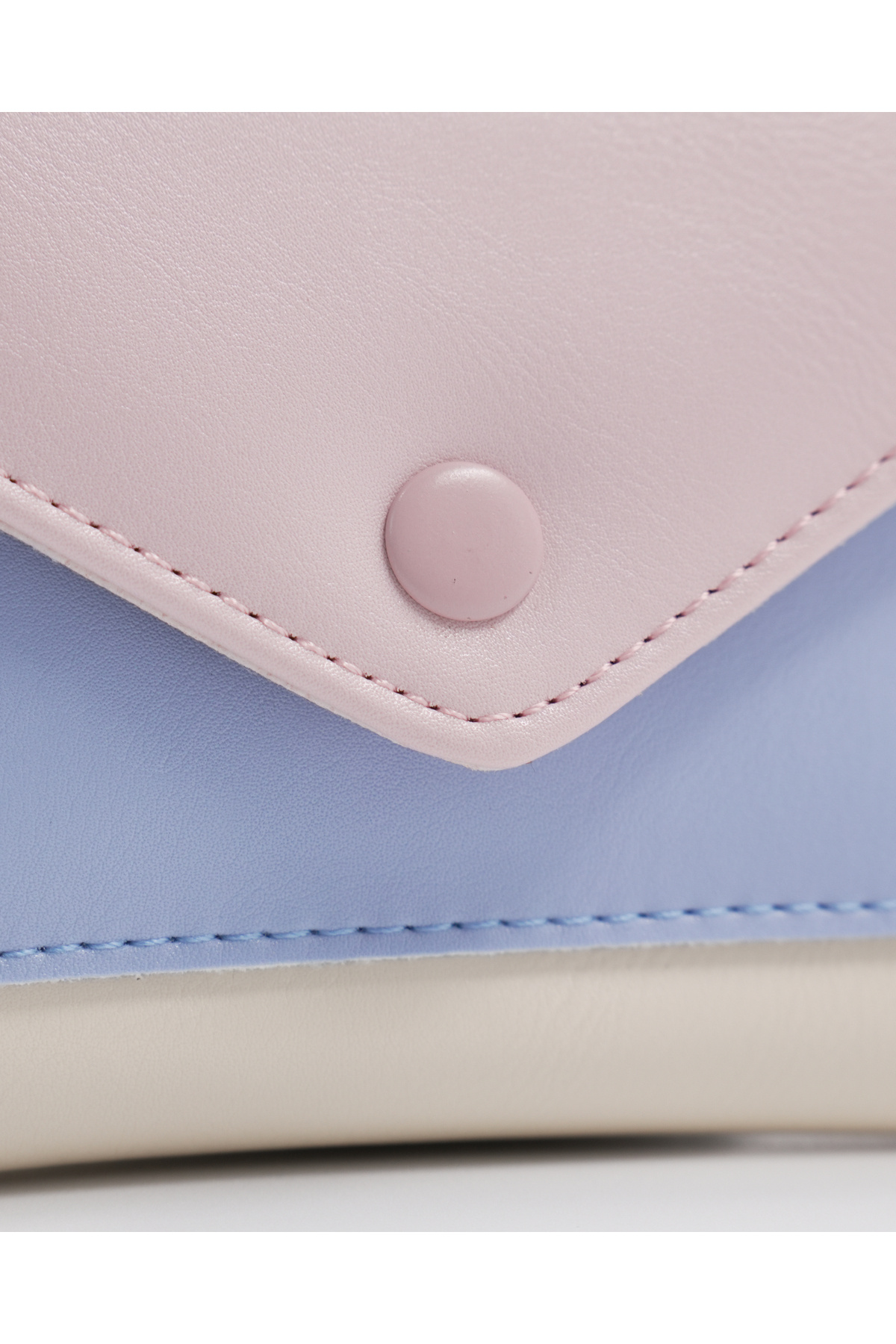 lalettobags Kadın Çok Renkli Çıtçıt Detaylı Cüzdan görsel 2