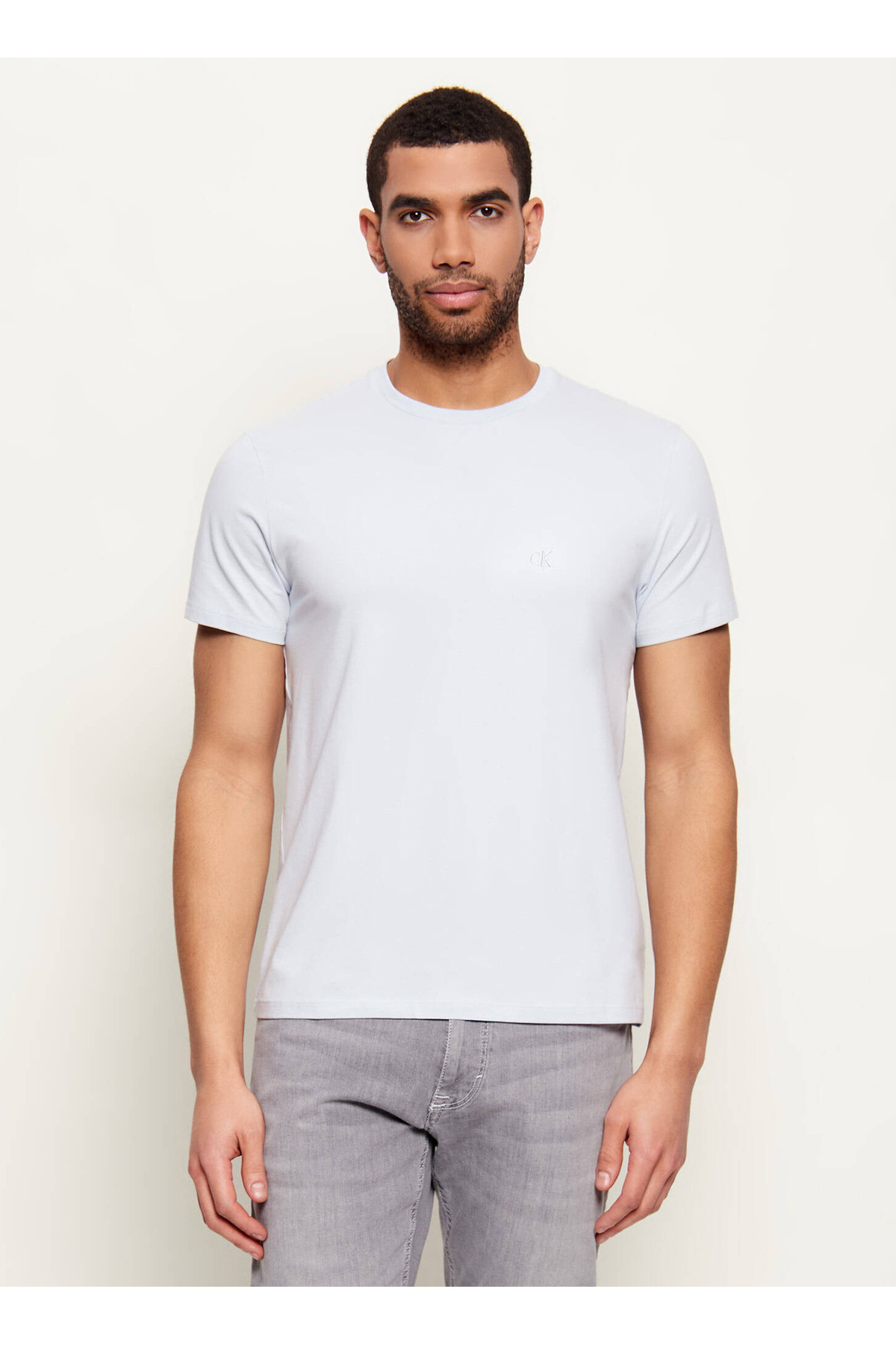 تیشرتمردانهCalvin Kleinآبی
